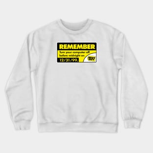 Y2K Bestbuy Sticker Crewneck Sweatshirt